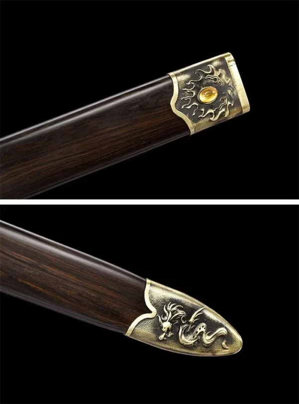 Hoàng Long Chi Nhẫn - Damacus steel - Ảnh 7
