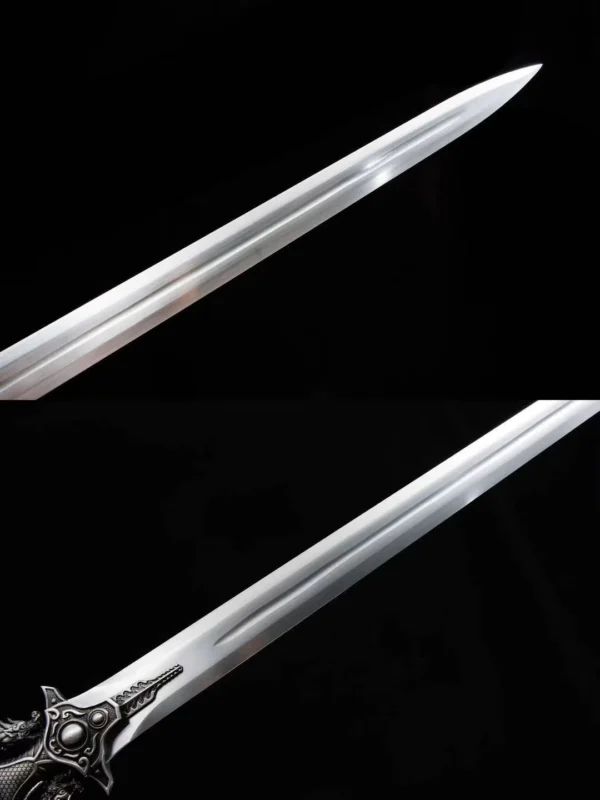 Song Long Kiếm - Mangane steel - Ảnh 6