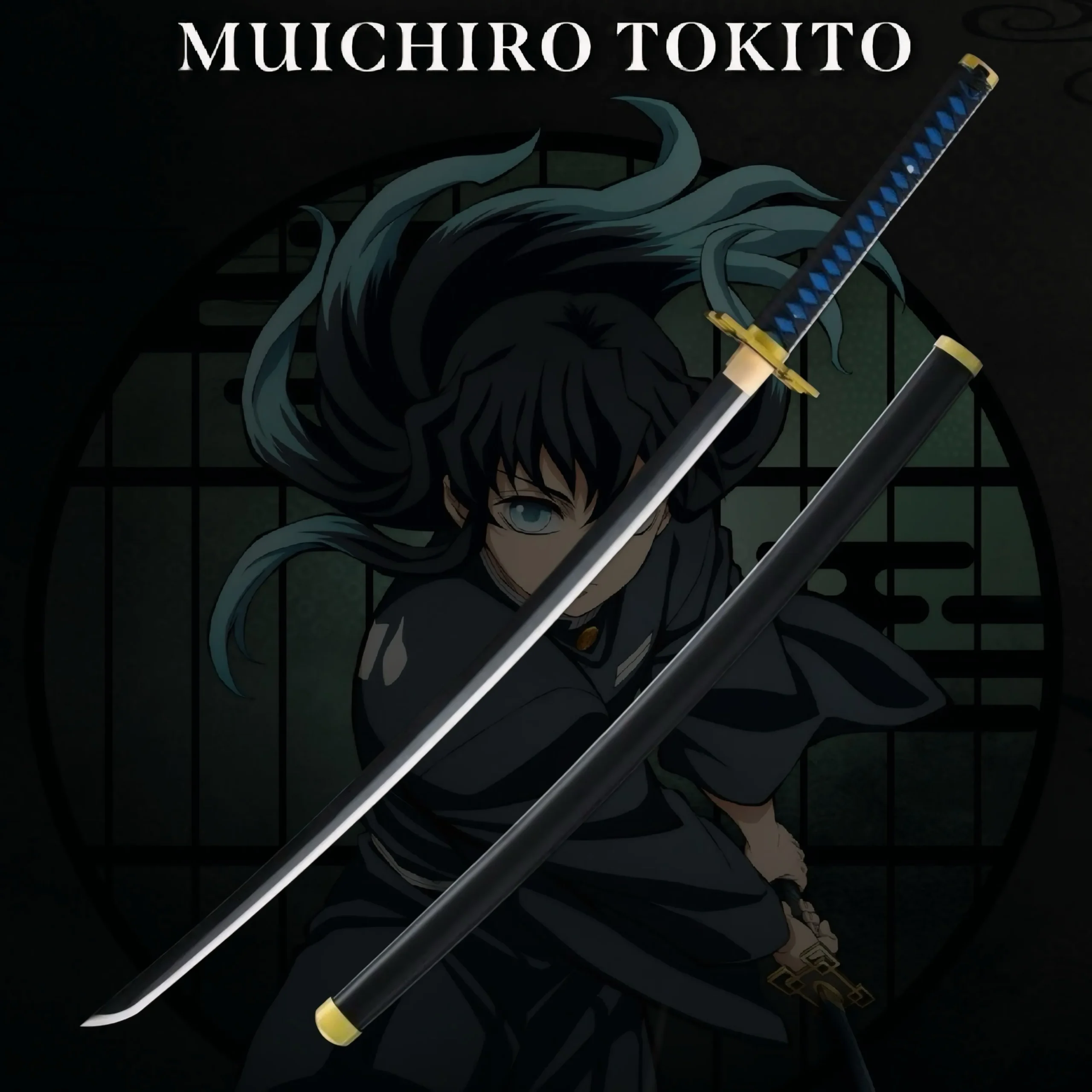 Hà Trụ Muichiro - Katana Carbon steel