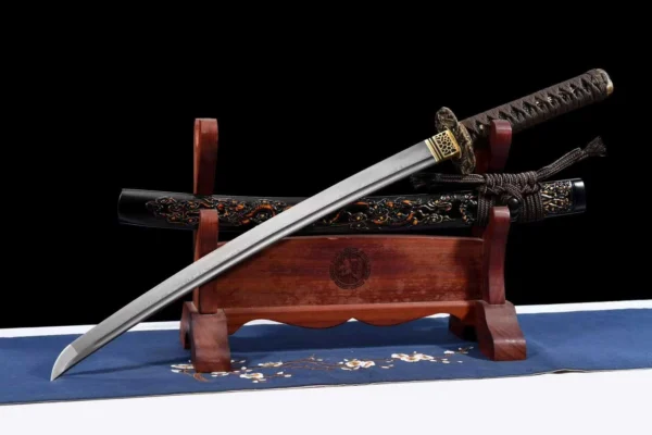 Wakizashi [MSP 01] - Thép gấp hoa văn - Ảnh 2