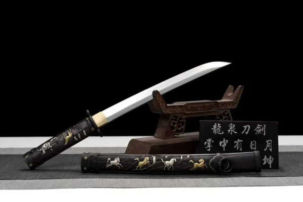 Tanto [MSP 01] - Thép gấp hoa văn - Ảnh 2