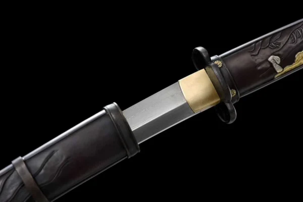 Tanto [MSP 01] - Thép gấp hoa văn - Ảnh 7