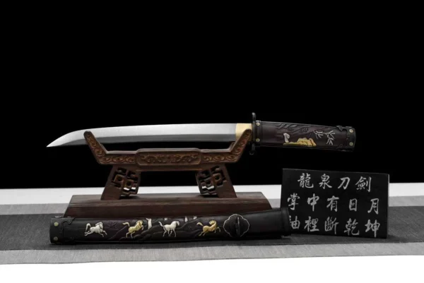 Tanto [MSP 01] - Thép gấp hoa văn - Ảnh 3