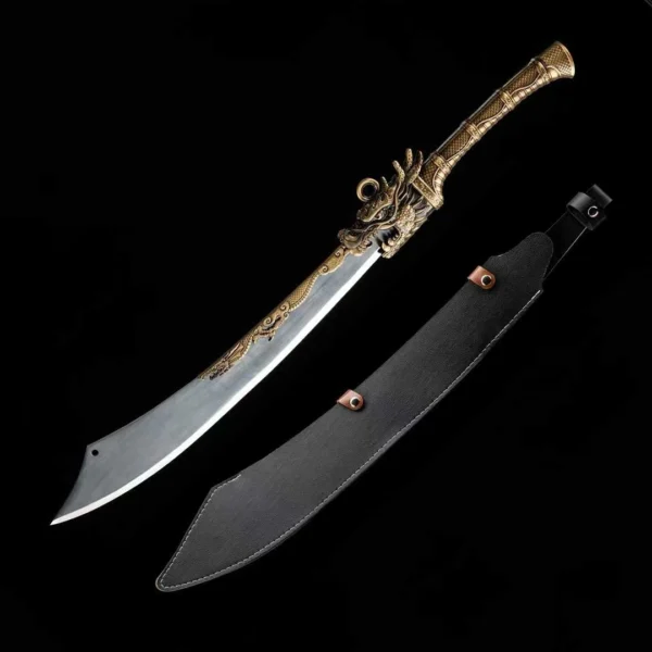Long Nha Đao - Mangane steel - Ảnh 3