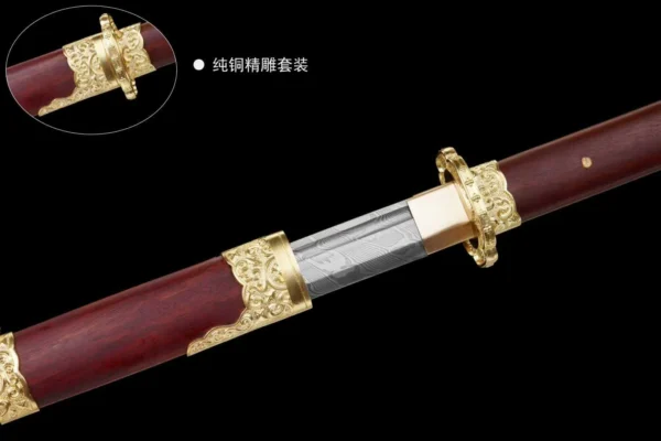 Tang Dao [MSP 04] – Thép gấp hoa văn - Ảnh 7
