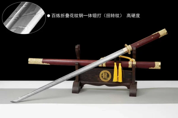 Tang Dao [MSP 04] – Thép gấp hoa văn - Ảnh 3