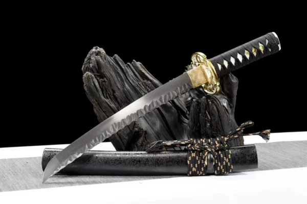 Tanto [MSP 02] – Thép gấp hoa văn