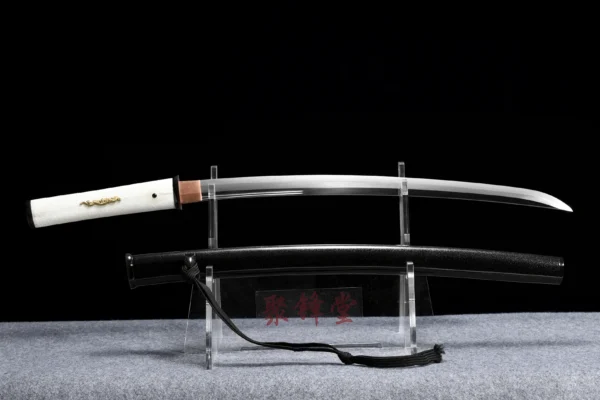 Ayame Wakizashi - Thép Gấp 3 Lớp/Honsanmai - Ảnh 2