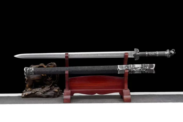 Ngự Long Hán Kiếm - Thép Mangane - Ảnh 3