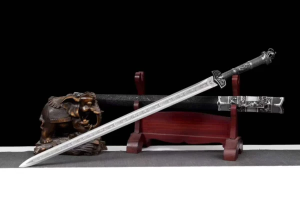 Ngự Long Hán Kiếm - Thép Mangane