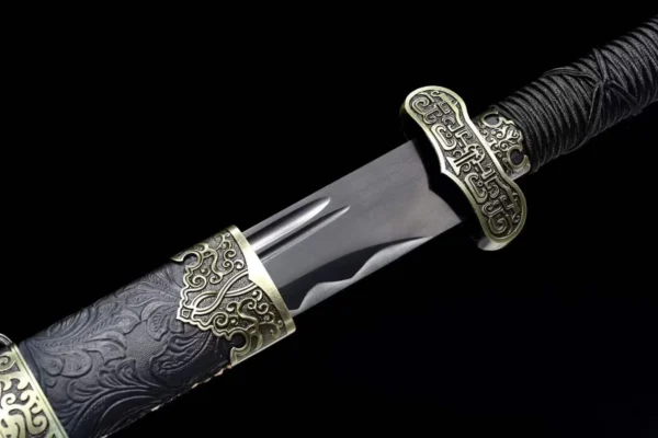 Hắc Kim Cổ Đao - Thép Mangane - Ảnh 4