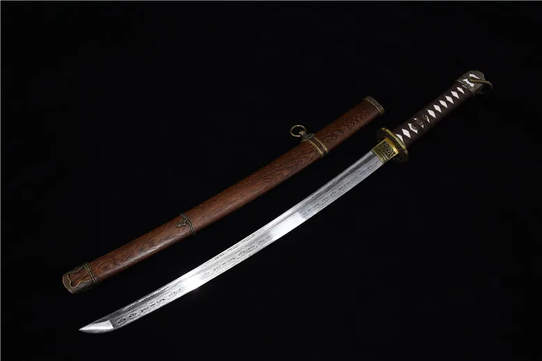 Wakizashi [MSP 01] - Thép hoa văn