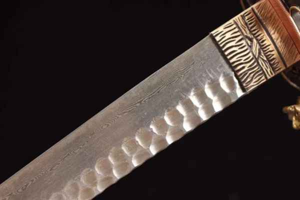 Tanto [MSP 04] - Thép gấp hoa văn - Ảnh 5