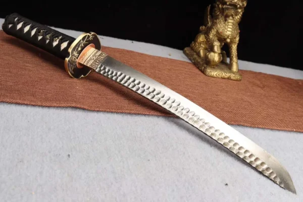 Tanto [MSP 04] - Thép gấp hoa văn - Ảnh 4