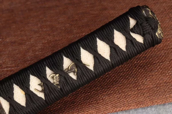Tanto [MSP 04] - Thép gấp hoa văn - Ảnh 3