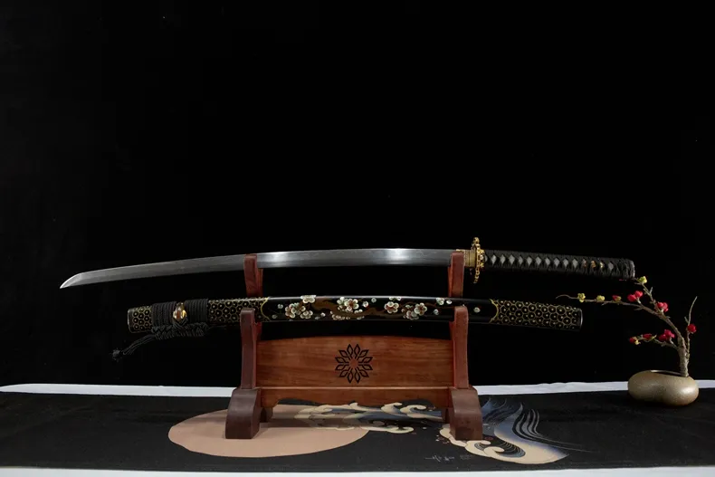 Kinko Ume Katana - Thép Gấp Hoa Văn Damascus