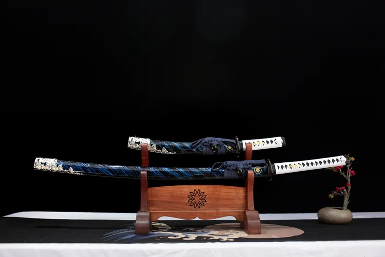 Bộ Daisho Thép T10 - Ghost of Tsushima