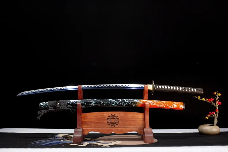 Kōen Seiryū Katana - Thép Mangan