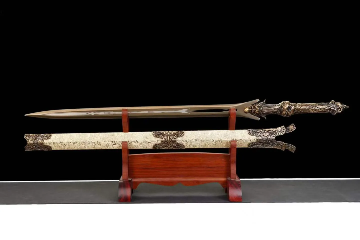 Thiên Long Uy Vũ Kiếm - Thép Mangan