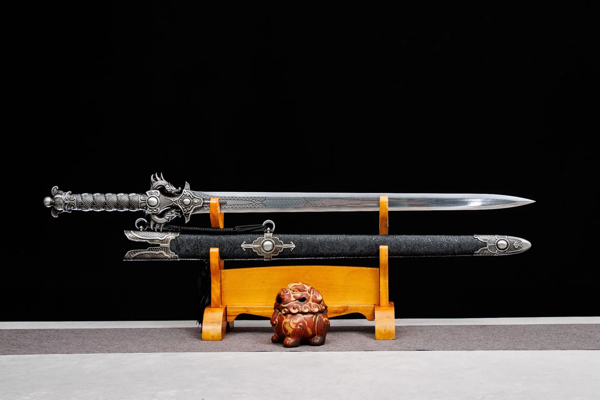 Song Long Kiếm V1 - Mangane steel