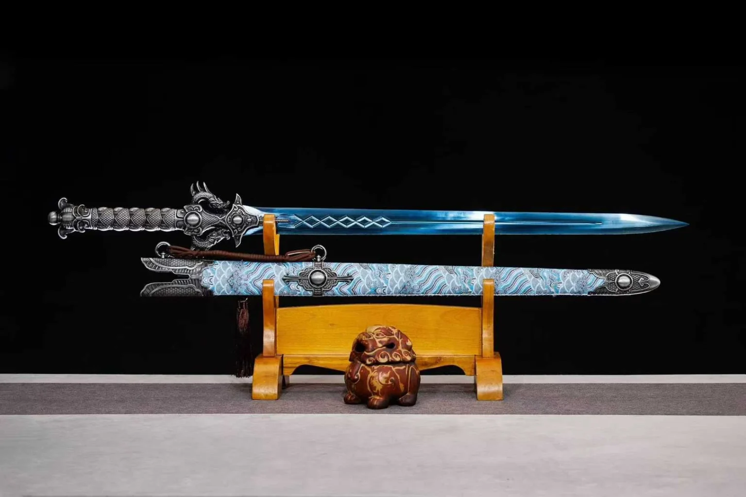 Song Long Kiếm V2 – Mangane steel