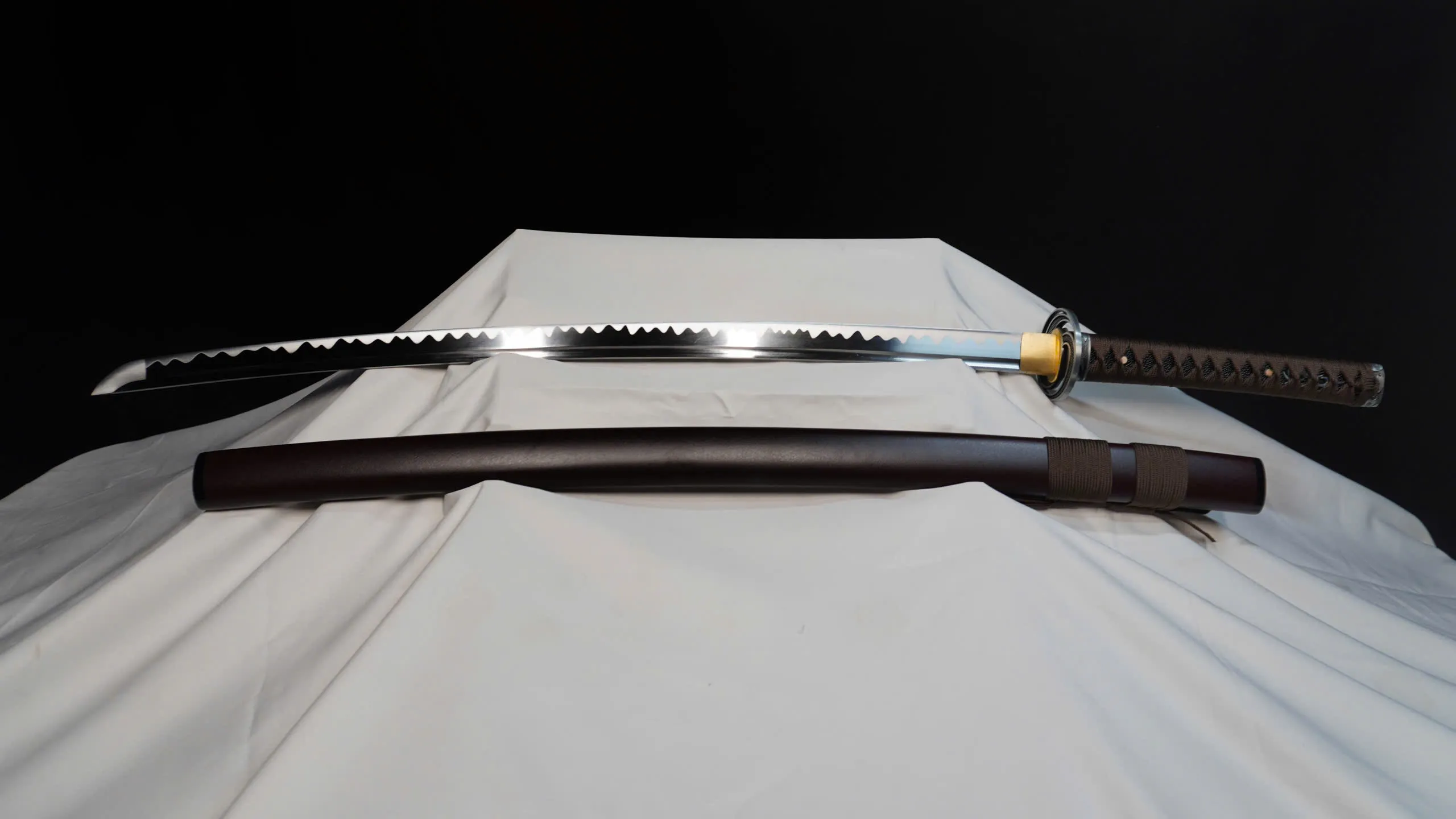 Kokuen Kiba Katana - Thép Carbon 1060