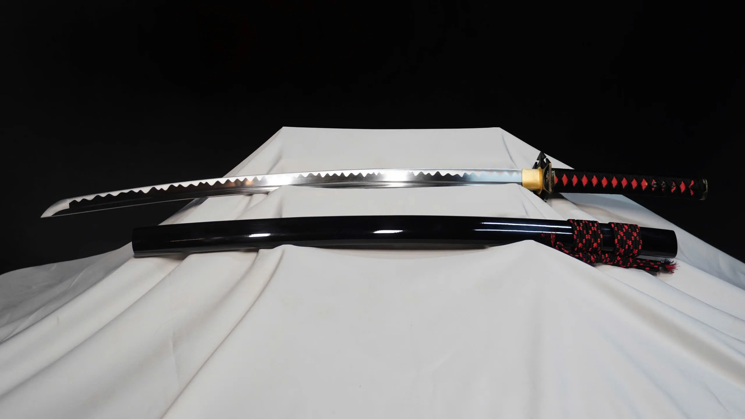 Akai Kiba Katana - Thép Carbon 1060