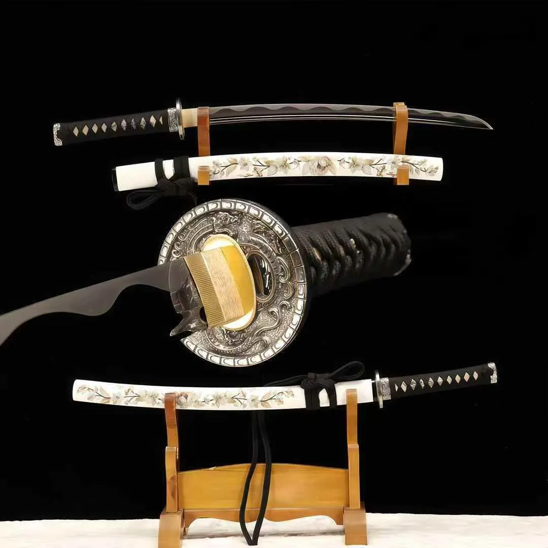 Shirohana Wakizashi - Thép Lò Xo 5160