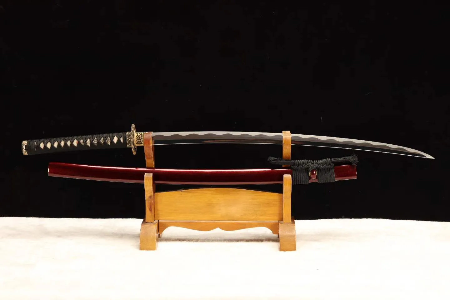 Shikkokuha Katana - Lò Xo 5160