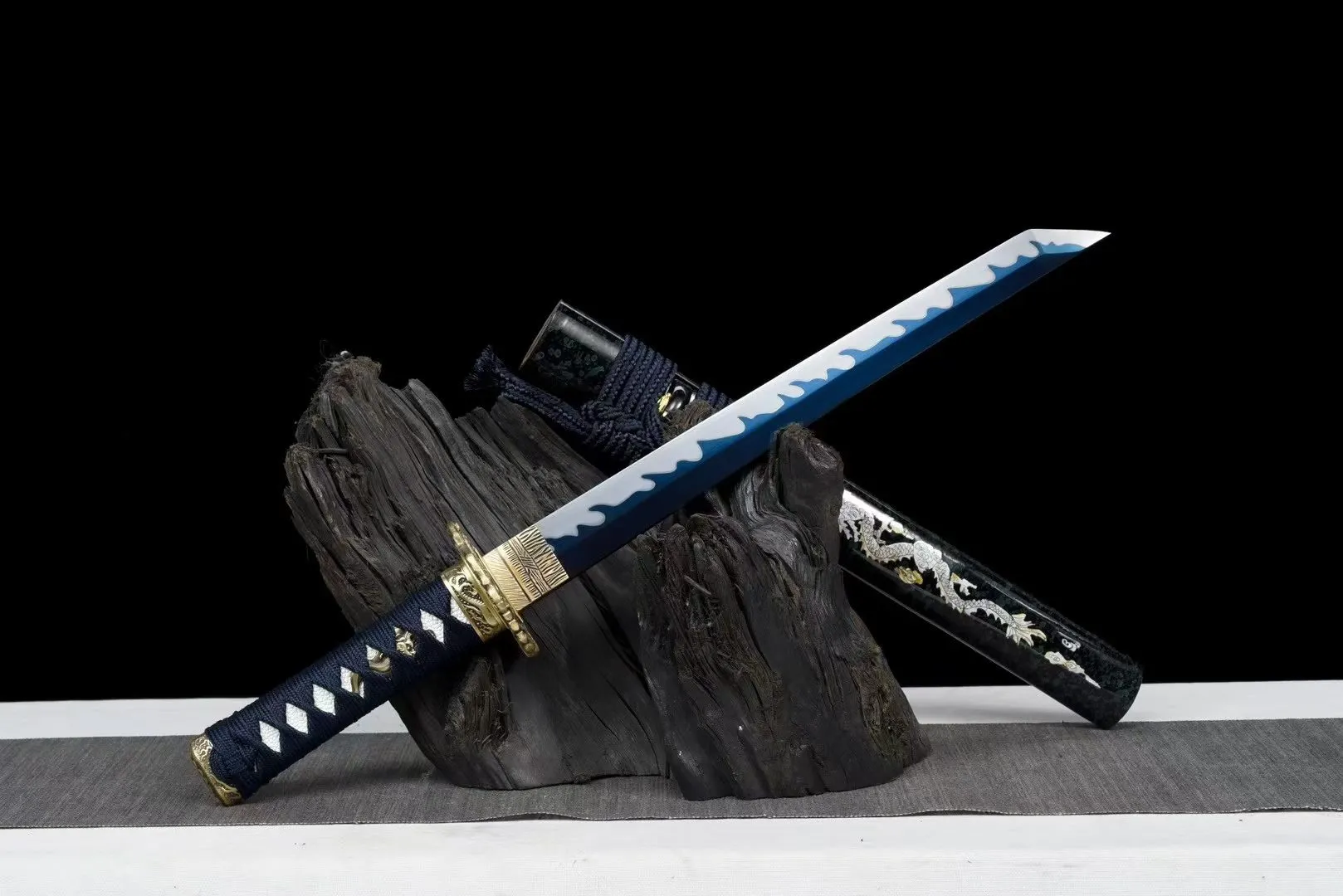 Ryūrei Tanto - Mangane Steel