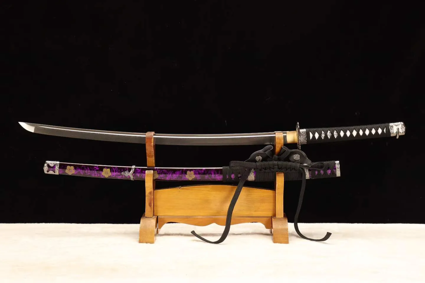 Shiki Tōrai Handachi- Damascus Steel