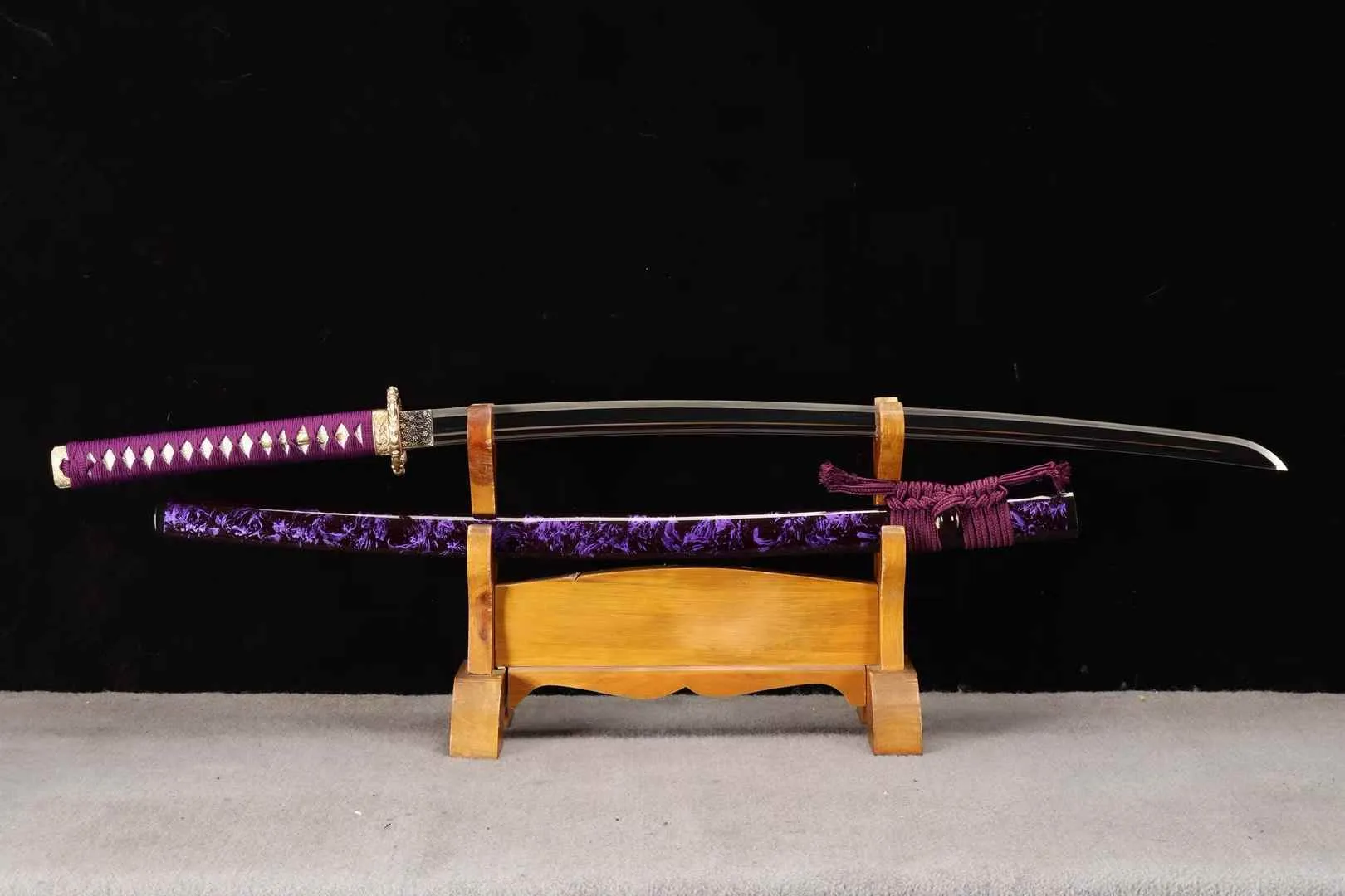 Murasaki Katana - Mangan Steel