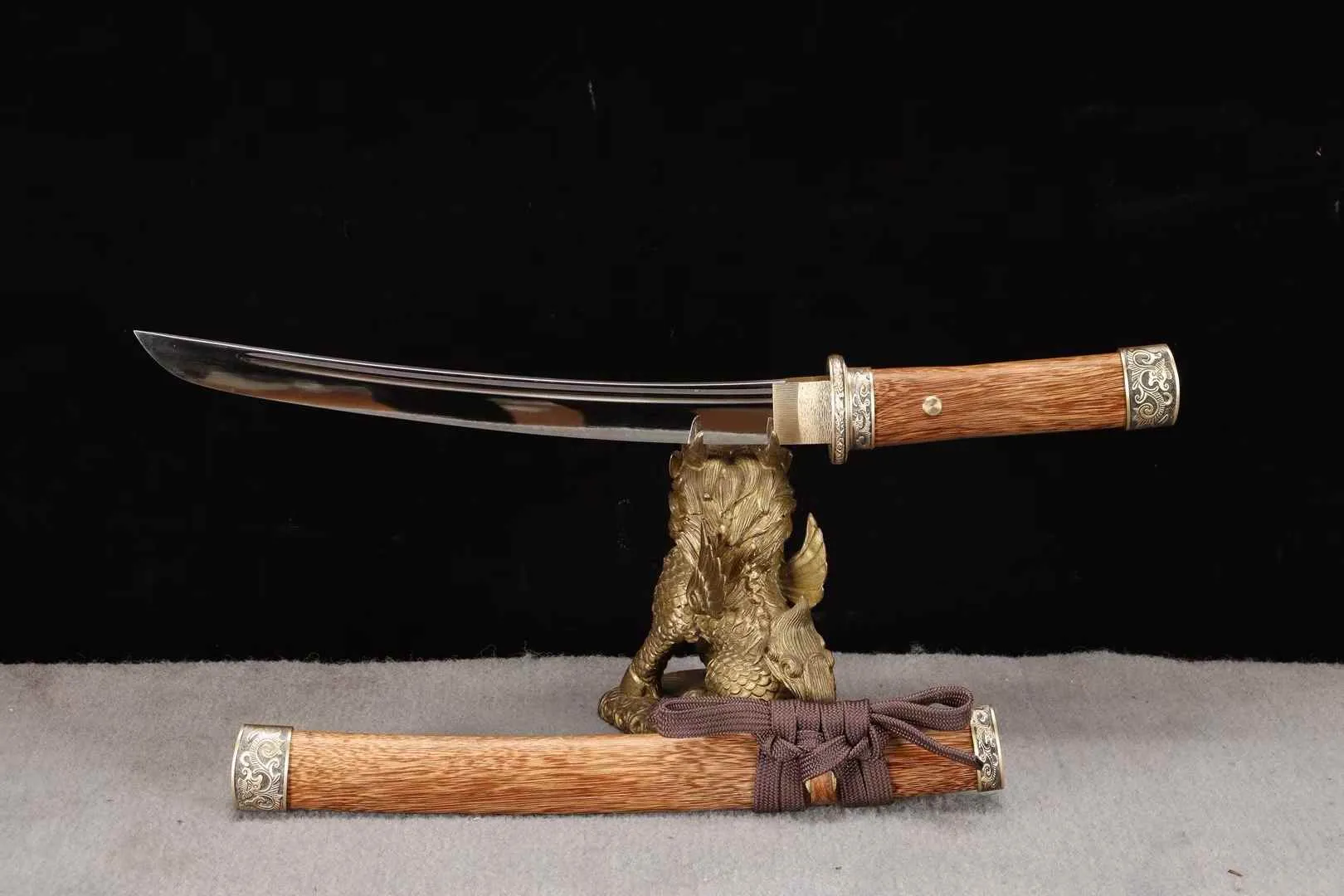 Ryūha Tanto - 5160 Steel
